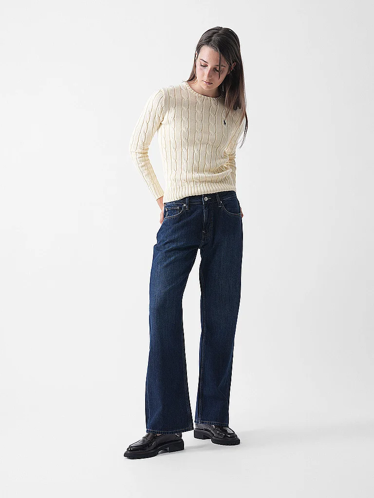 POLO RALPH LAUREN Pull Slim Fit JULIANNA crème